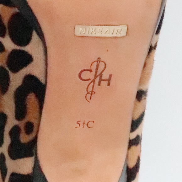 NWOT Cole Haan (Nike Air) leopard pumps 5.5 C - Picture 5 of 13